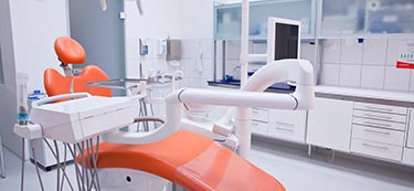 Dental clinic treatment room